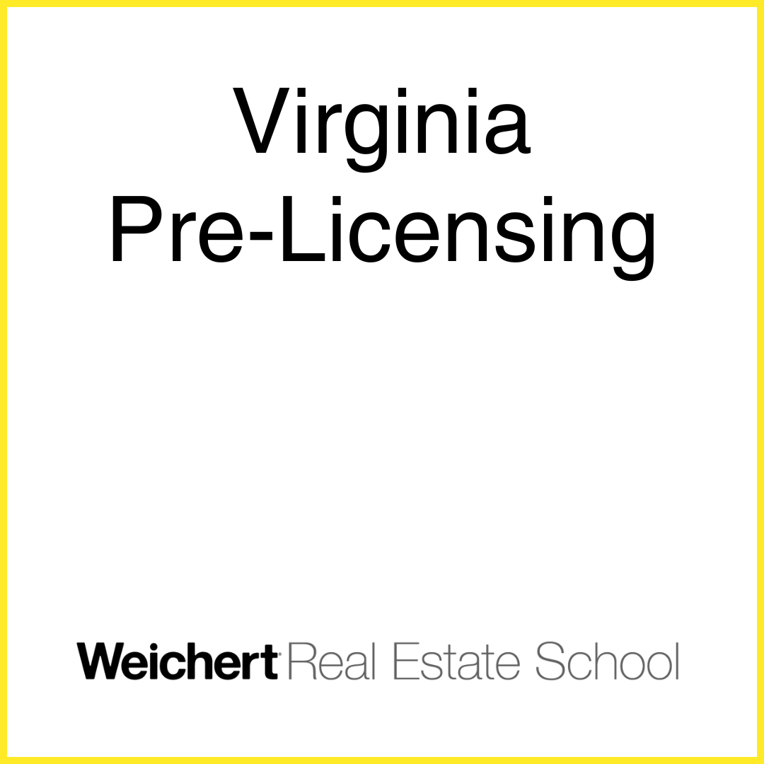 VA Prelicense | Virtual | 07/14/26-09/24/26 | T, Th | 6-9pm