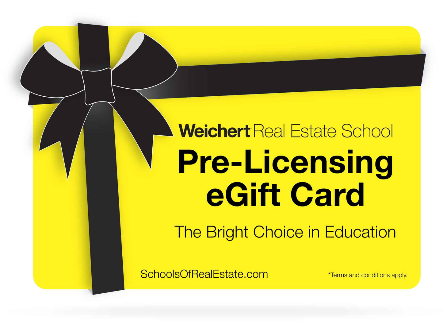 NJ Pre-Licensing Gift Card